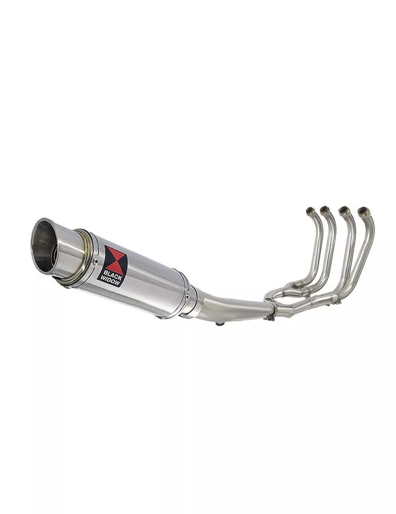 GSX1400 GSX 1400 4-1 Ligne complète & Silencieux Rond GP Style En Inox 230mm