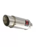 GSX 750 Inazuma Tube de raccord et Silencieux Rond En Inox 200mm