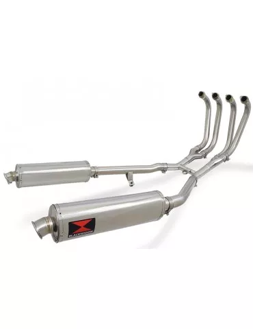 GSX1400 GSX 1400 4-2 Ligne complète & Silencieux Ovale En Inox 400mm