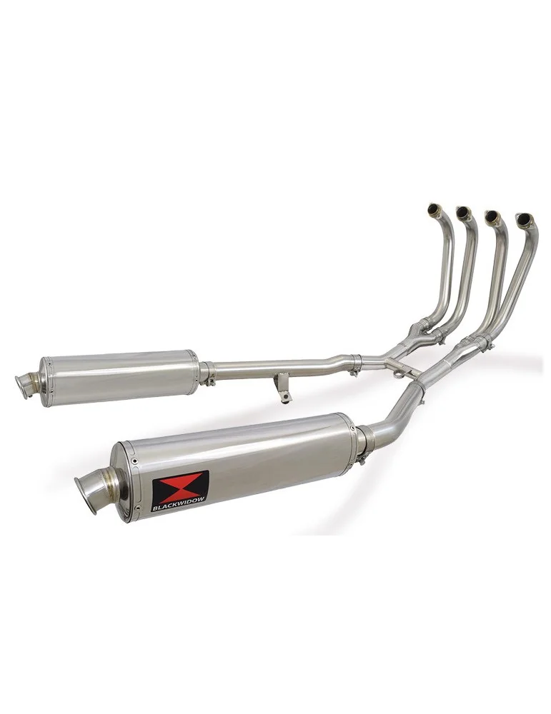 GSX1400 GSX 1400 4-2 Ligne complète & Silencieux Ovale En Inox 400mm