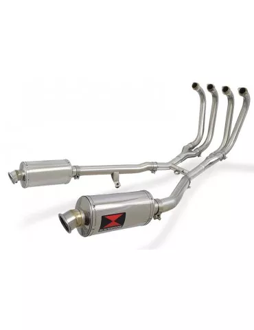 GSX1400 GSX 1400 4-2 Ligne complète & Silencieux Ovale En Inox 230mm