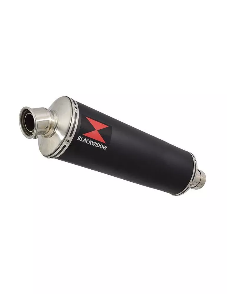 Yamaha YZF R1 98-01 Ligne complète & Silencieux Ovale Noir En Inox 400mm