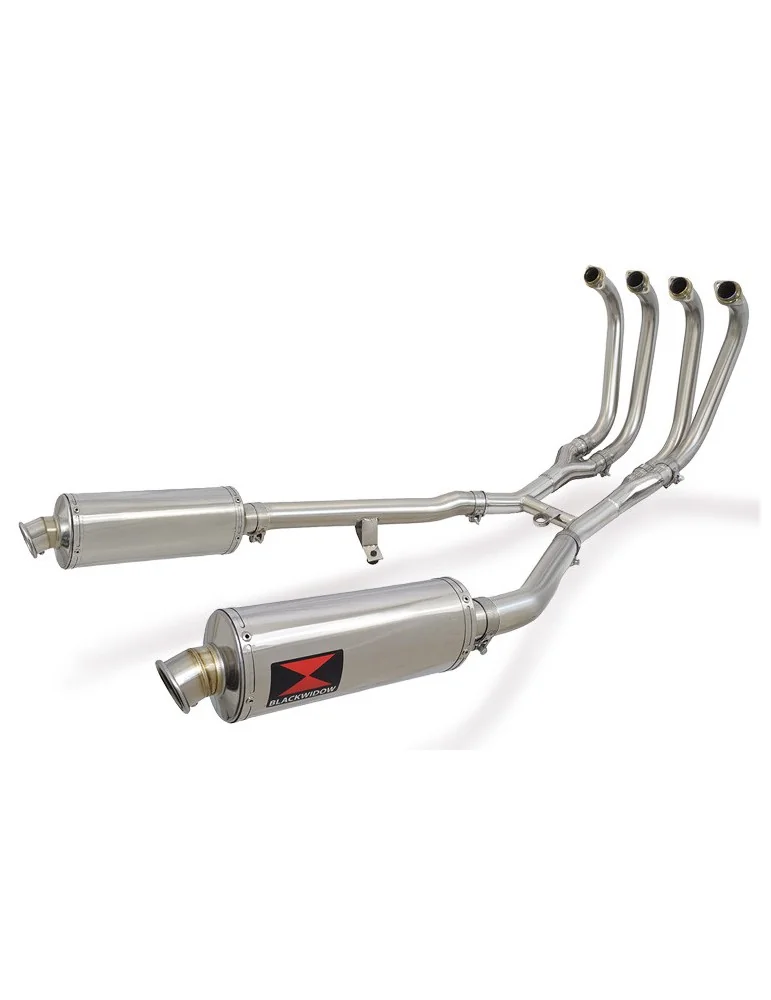 GSX1400 GSX 1400 4-2 Ligne complète & Silencieux Ovale En Inox 300mm