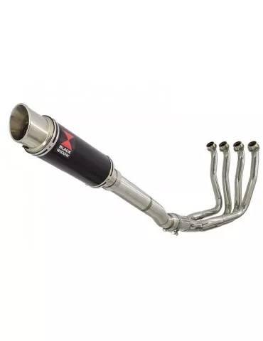 Yamaha YZF R1 98-01 Ligne complète & Silencieux Rond GP Style Noir En Inox 230mm