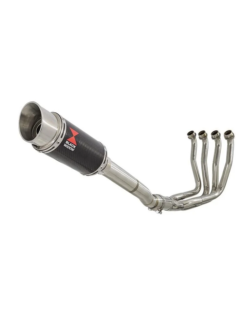 Yamaha YZF R1 98-01 Ligne complète & Silencieux Rond En Carbone 200mm