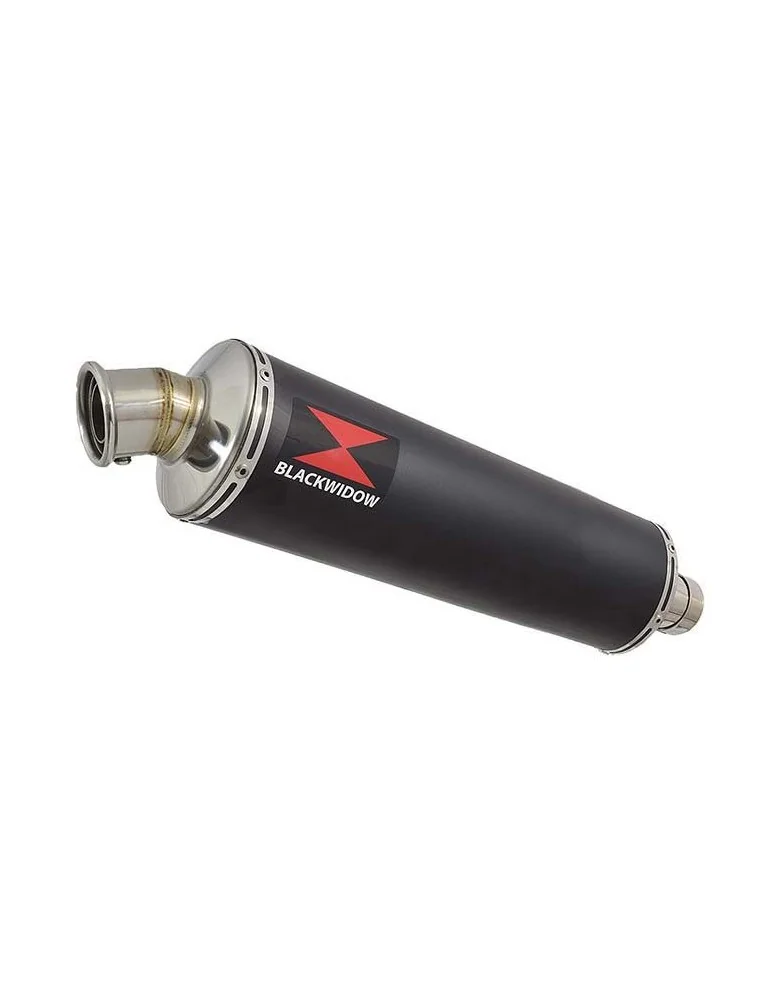 Yamaha YZF R1 98-01 Kit Silencieux & Silencieux Rond Noir En Inox 400mm