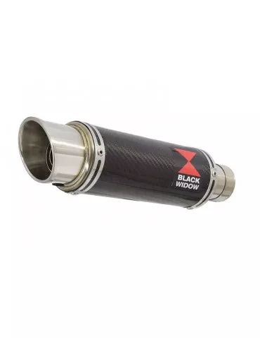 GSXF750 GSX750F 1998-2006 Tube de raccord et Silencieux GP Rond En Carbone 230mm