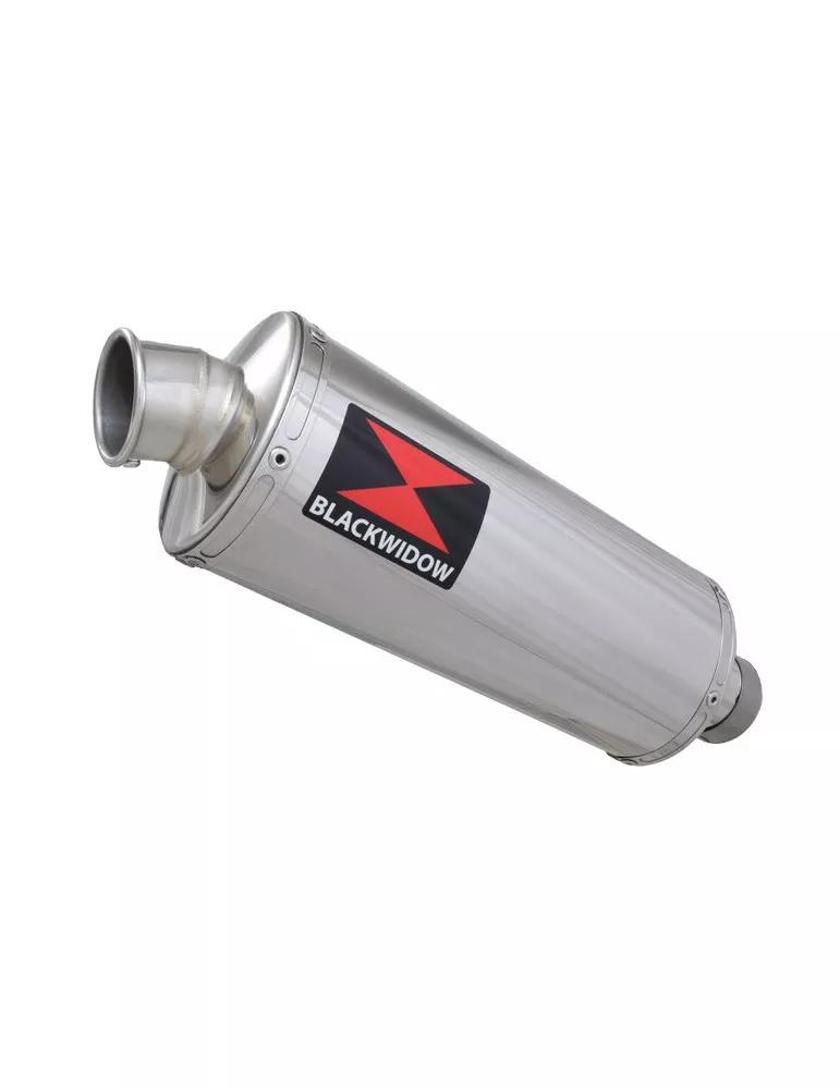 GSXF750 GSX750F 1998-2006 Tube de raccord et Silencieux Ovale En Inox 300mm