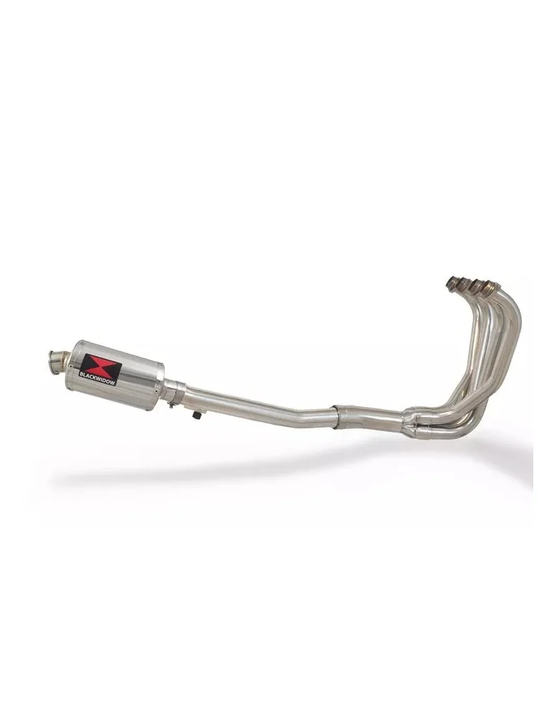GSX750F GSX 750 F 1998-2006 4-1 Ligne complète & Silencieux Ovale En Inox 230mm