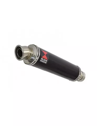 Yamaha YZF R1 98-01 Kit Silencieux & Silencieux Rond Noir En Inox 350mm