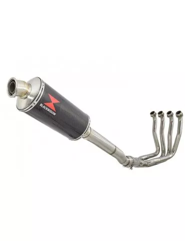 Yamaha YZF R1 98-01 Ligne complète & Silencieux Ovale En Carbone 300mm