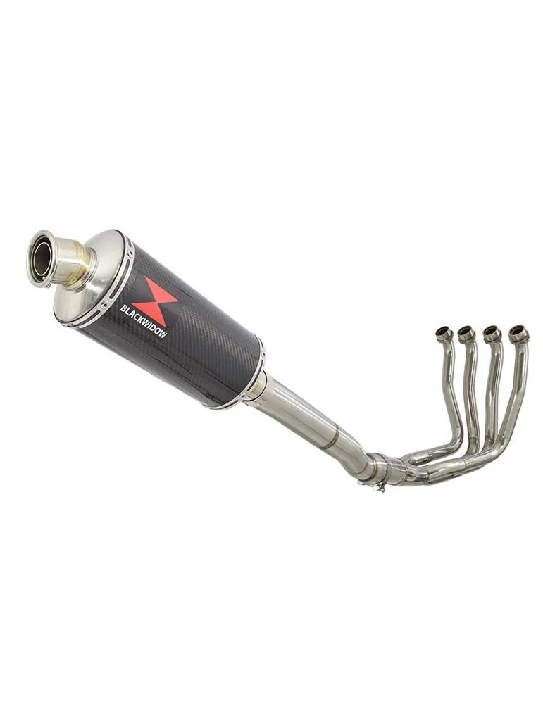 Yamaha YZF R1 98-01 Ligne complète & Silencieux Ovale En Carbone 300mm