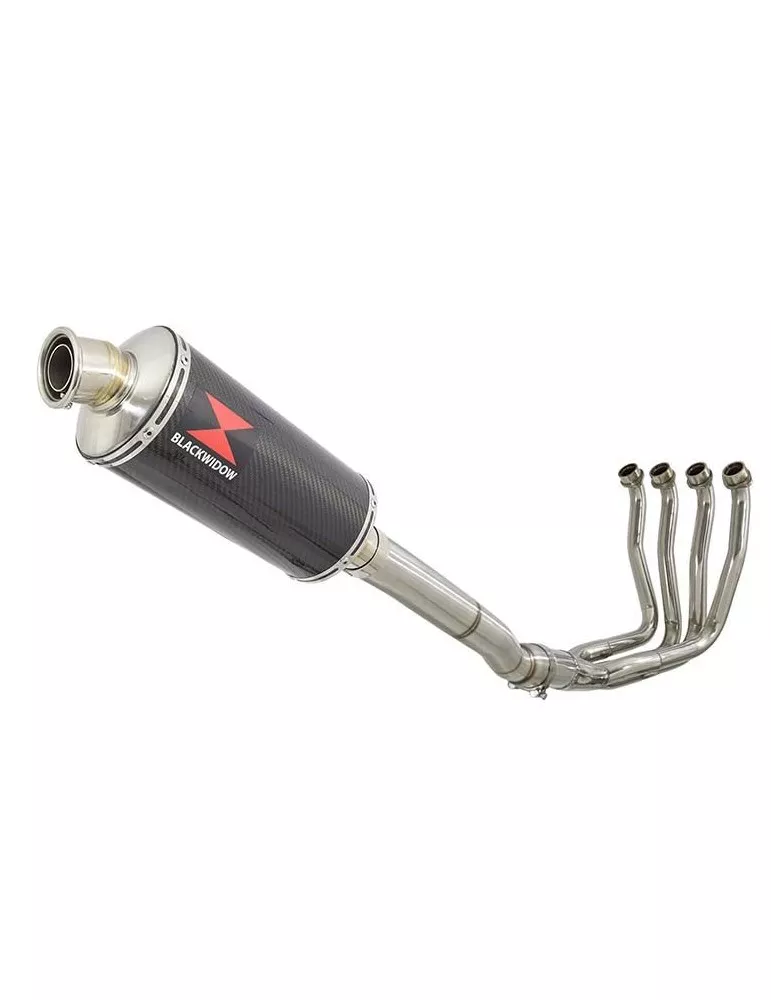Yamaha YZF R1 98-01 Ligne complète & Silencieux Ovale En Carbone 300mm