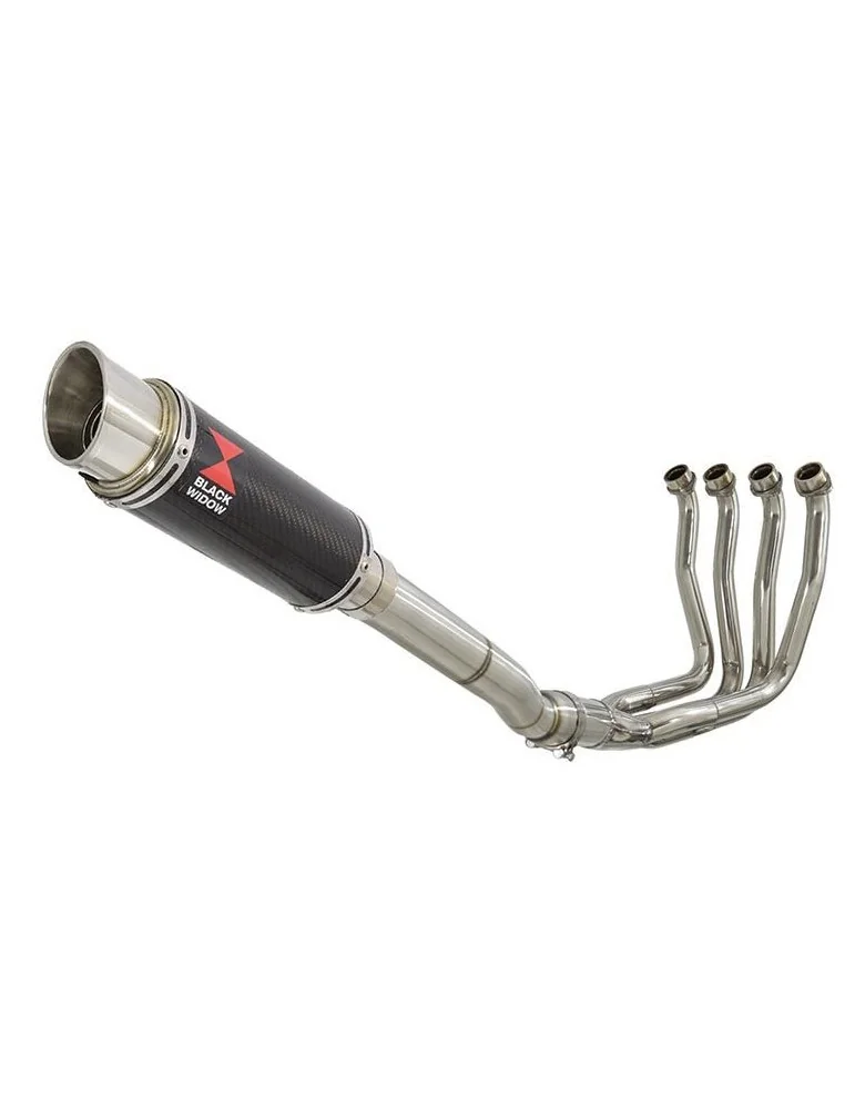 Yamaha YZF R1 98-01 Ligne complète & Silencieux GP Rond En Carbone + Canule en Titane 230mm