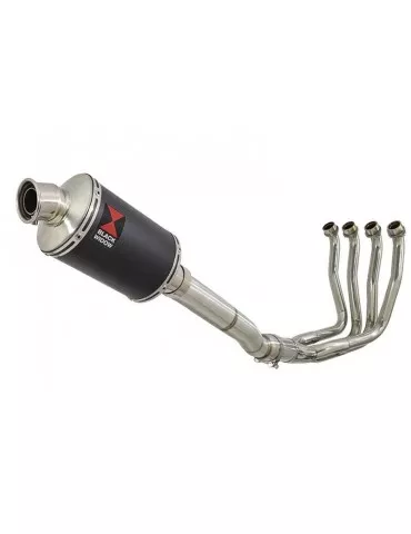 Yamaha YZF R1 98-01 Ligne complète & Silencieux Ovale Noir En Inox 230mm