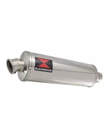 GSF 650 GSF650 Bandit 2005-2006 K5 K6 Tube de raccord et Silencieux Ovale En Inox 400mm