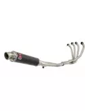 GSF650 Bandit 2005-2006 K5 K6 Ligne complète & Silencieux Rond En Carbone 350mm