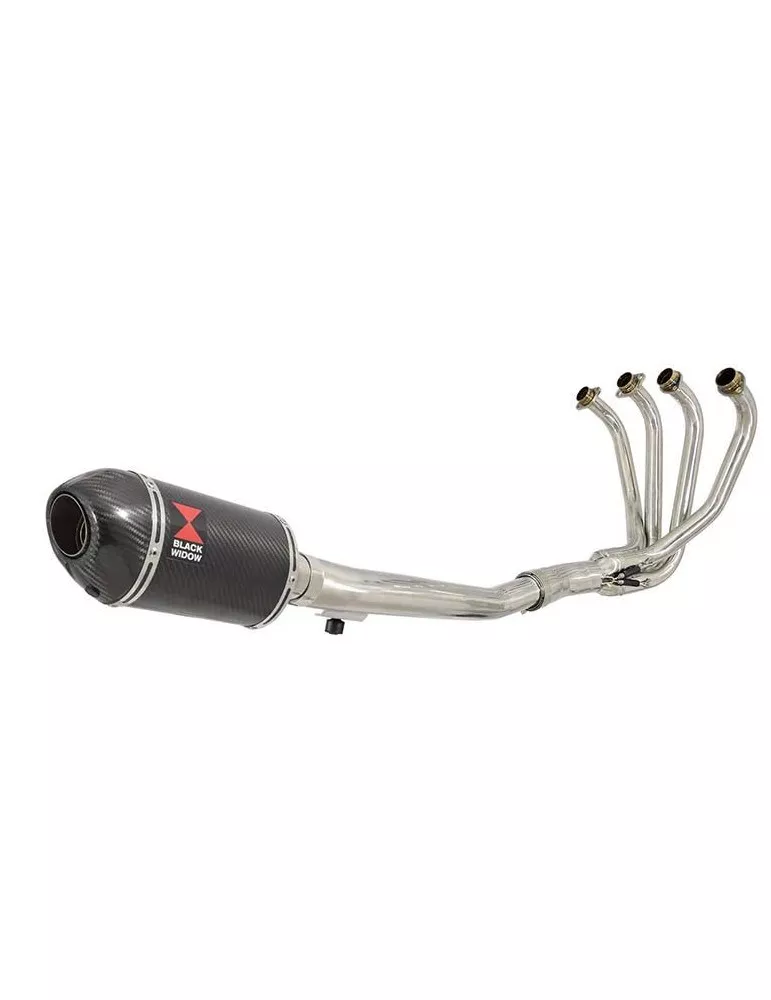 GSF650 Bandit 2005-2006 K5 K6 Ligne complète & Silencieux Ovale En Carbone 200mm