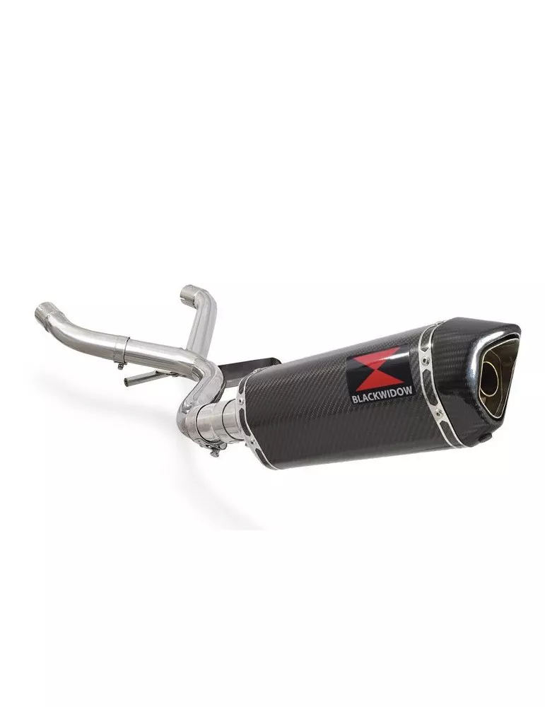 R1150 R ROCKSTER Décatalyseur exhaust collector & Hexagonale En Carbone Silencieux 300mm