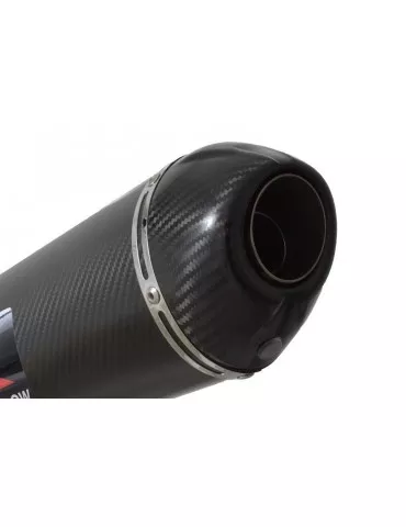R1150 R ROCKSTER Décatalyseur exhaust collector & Ovale En Carbone Silencieux + carbon tip 200mm