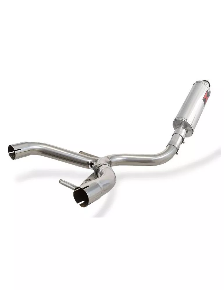 R1150 R ROCKSTER Décatalyseur collector & Ovale Silencieux En Inox kit 300mm