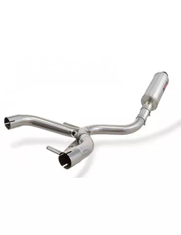 R1150 R ROCKSTER Décatalyseur collector & Ovale Silencieux En Inox kit 230mm
