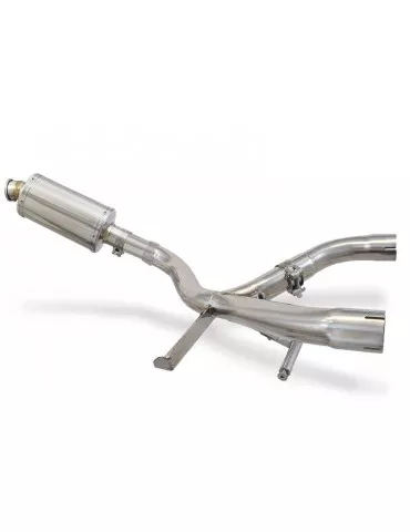 R1150 R ROCKSTER Décatalyseur collector & Ovale Silencieux En Inox kit 230mm
