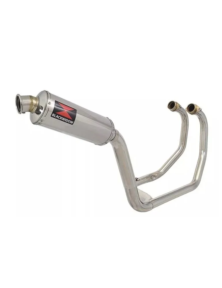 KAWASAKI KLE 500 KLE500 Ligne complète & Silencieux Rond En Inox 300mm