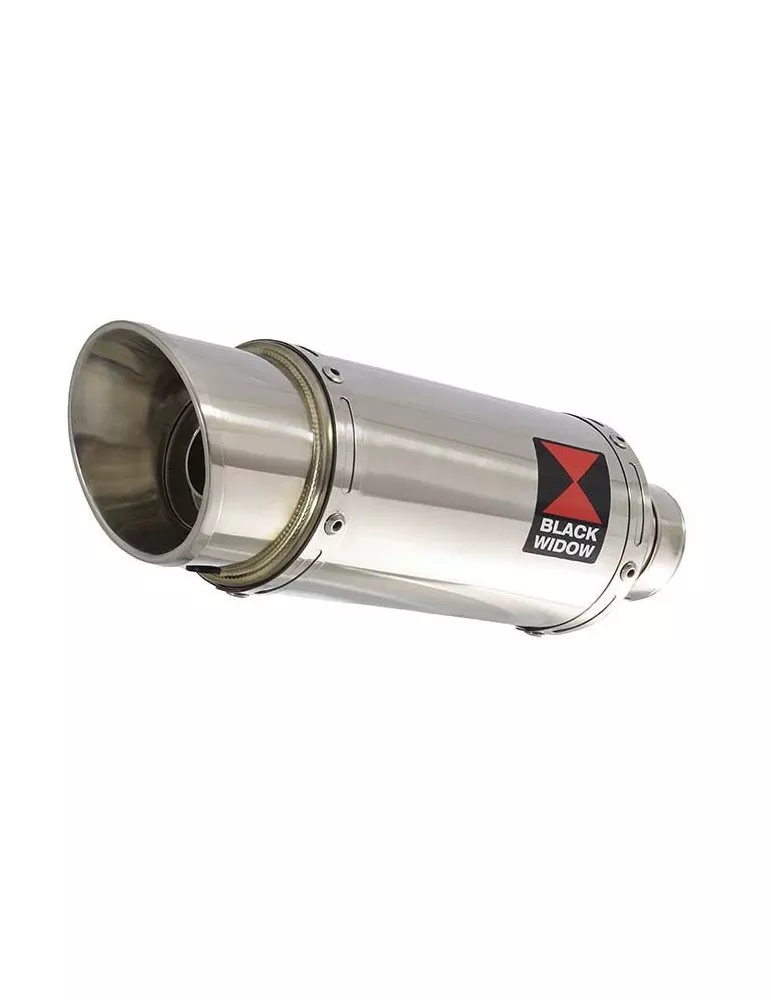 GSF 1250 GSF1250 Bandit 2007-2016 Water Cooled Tube de raccord et Silencieux Rond En Inox 200mm