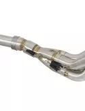 GSF650 Bandit 2005-2006 K5 K6 Oil Cooled Performance Race Exhaust Black Stainless GP Rond Silencieux 350mm