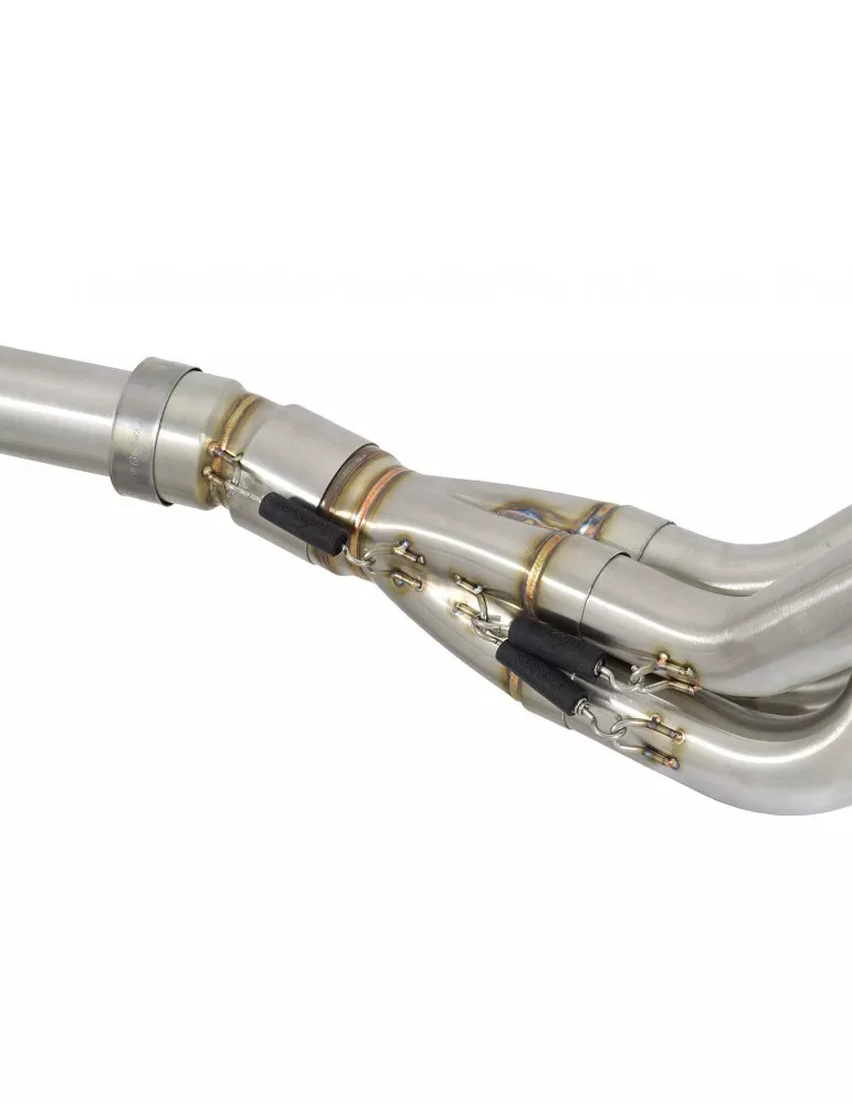 GSF650 Bandit 2005-2006 K5 K6 Oil Cooled Performance Race Exhaust GP Rond Carbon + canule Anodisé 230mm