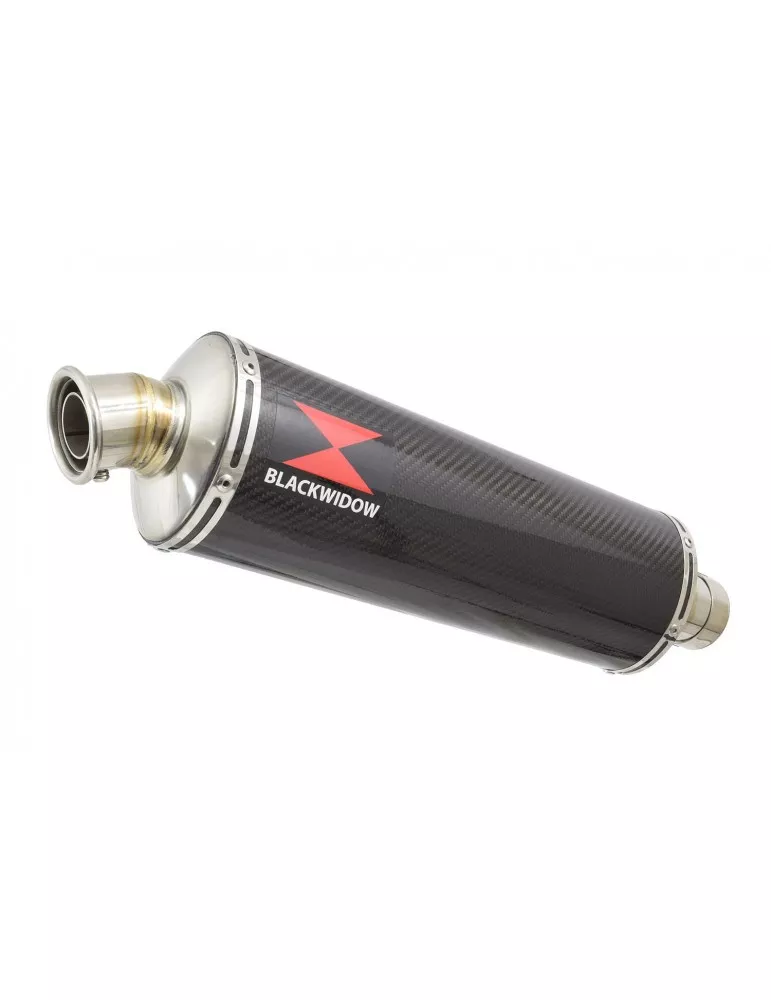 GSX-S 1000 F Silencieux Kit + Silencieux Ovale En Carbone 400mm