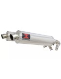 ST1100 ST 1100 (SC26) Pan European exhaust link pipes & 450mm round stainless steel silencers