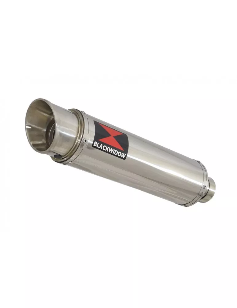 GSX-S 1000 F Silencieux Kit + Silencieux GP Rond en Inox 360mm