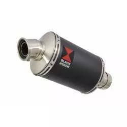GSX-S 1000 F Décatalyseur Race Ligne complètes + Ovale Black Silencieux En Inox 230mm