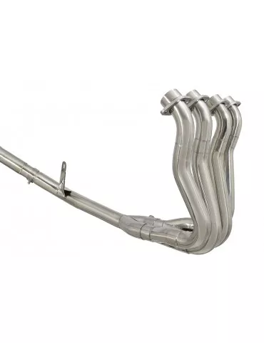 GSX-S 1000 F Décatalyseur Race Ligne complètes + Rond Silencieux En Inox 200mm