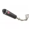 GSXR 1000 L2-L6 2012-2016 Decata Ligne complète + Silencieux Ovale En Carbone 400mm