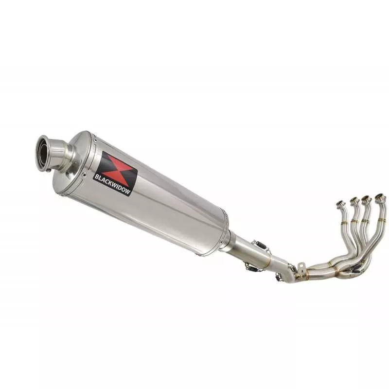 GSXR 1000 L2-L6 2012-2016 Decata Ligne complète + Silencieux Ovale en Inox 400mm