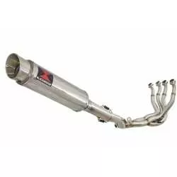 GSXR 1000 L2-L6 2012-2016 Decata Ligne complète + Silencieux GP Rond en Inox 360mm