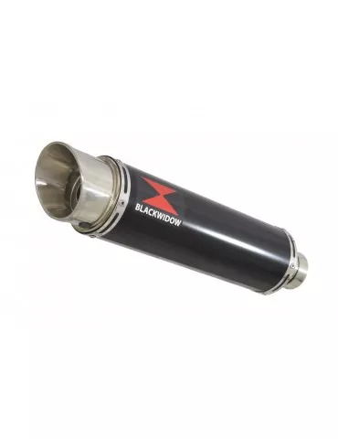 GSXR1000 L2 L3 L4 L5 L6 2012 - 2016 Tube de raccord et Silencieux GP Rond Noir En Inox 360mm