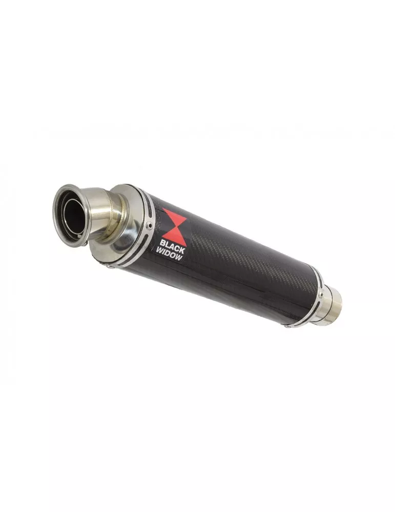 GSXR1000 L2 L3 L4 L5 L6 2012 - 2016 Tube de raccord et Silencieux Rond En Carbone 350mm