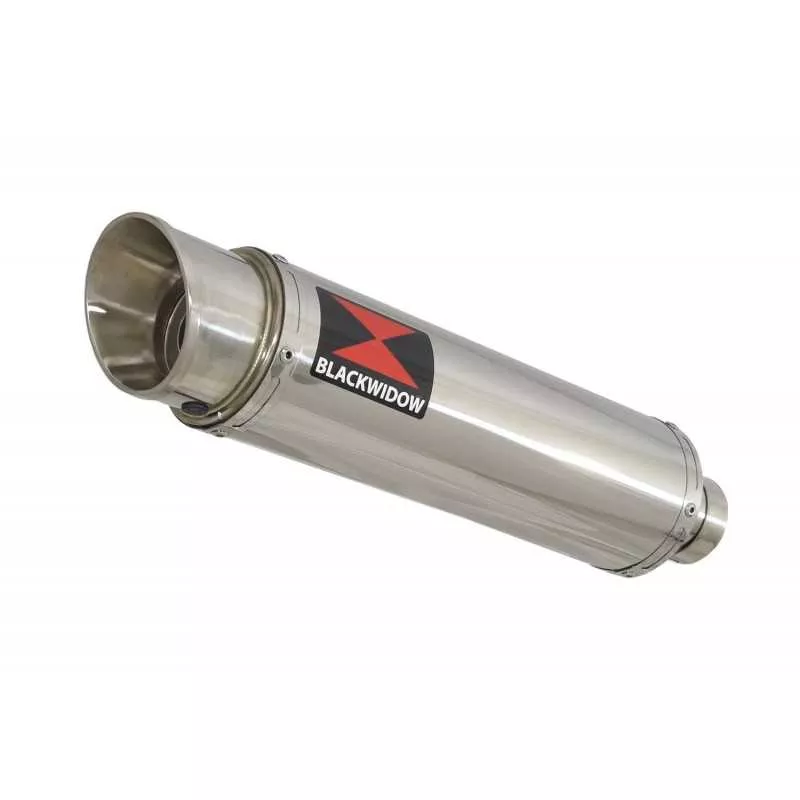 GSXR 1000 K9 L0 L1 4-1 Decata Conversion Kit / Silencieux Rond GP Style En Inox 360mm