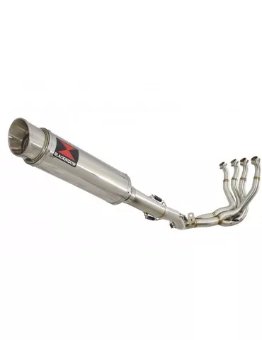 GSXR 1000 K9 L0 L1 09 10 11 4-1 Décatalyseur Ligne complète / Silencieux GP Rond En Inox 360mm