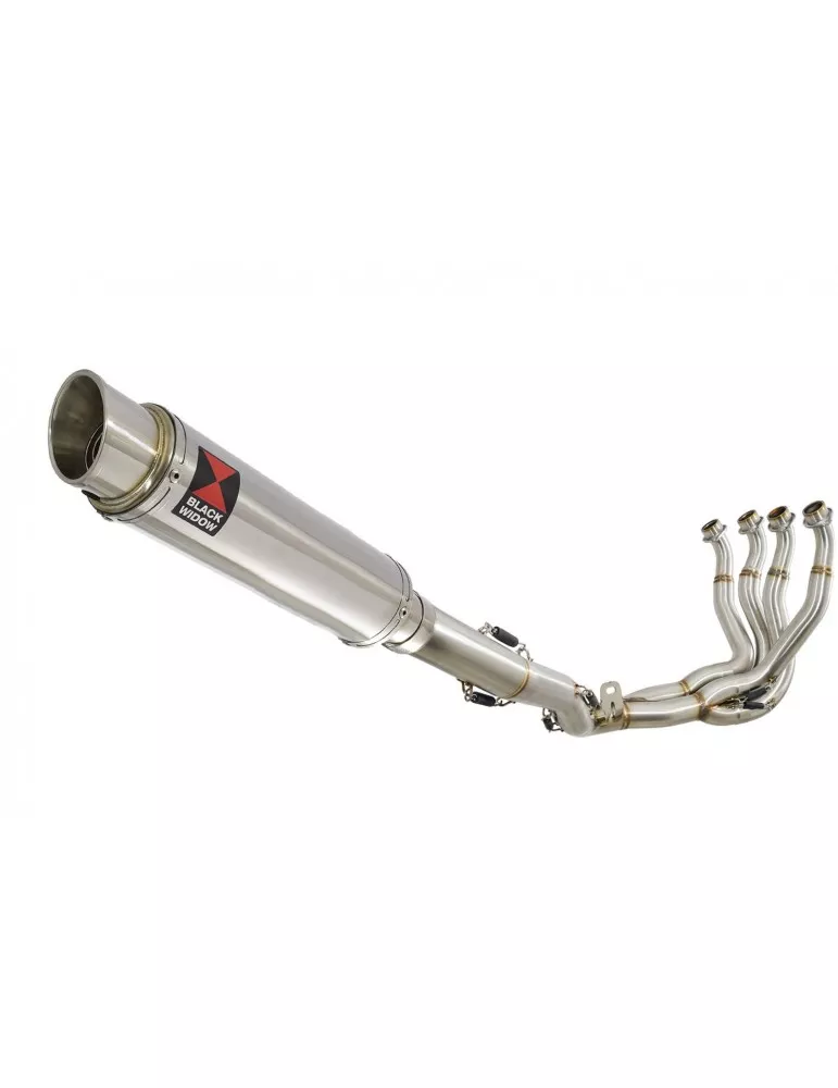 GSXR 1000 K9 L0 L1 09 10 11 4-1 Décatalyseur Ligne complète / Silencieux GP Rond En Inox 350mm