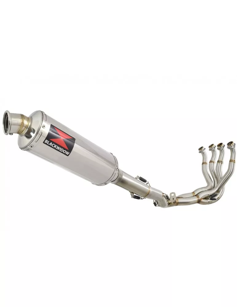 GSXR 1000 K9 L0 L1 09 10 11 4-1 Décatalyseur Ligne complète / Silencieux Rond En Inox 300mm