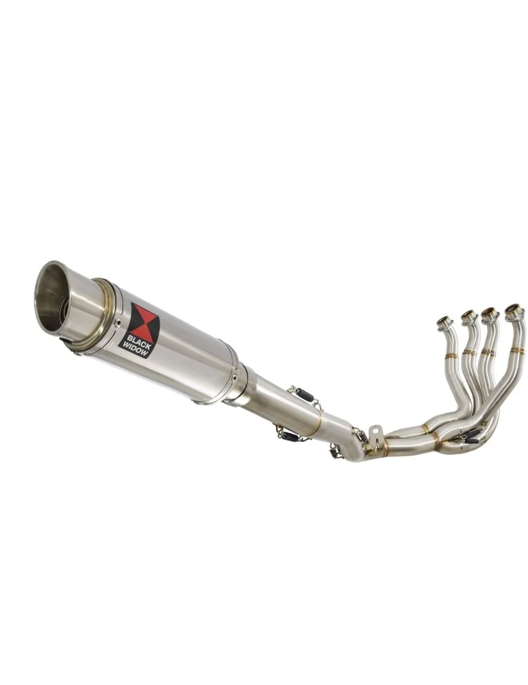 GSXR 1000 K9 L0 L1 09 10 11 4-1 Décatalyseur Ligne complète / Silencieux GP Rond En Inox 230mm