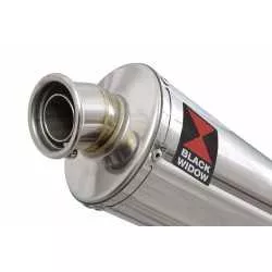 GSXR 1000 K9 L0 L1 09 10 11 4-1 Décatalyseur Ligne complète / Silencieux Ovale En Inox 230mm