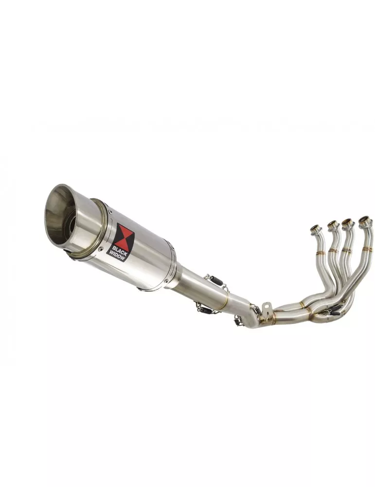 GSXR 1000 K9 L0 L1 09 10 11 4-1 Décatalyseur Ligne complète / Silencieux Rond En Inox 200mm
