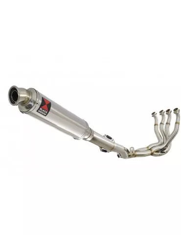 GSXR 1000 L2-L6 2012-2016 Decata Ligne complète + Silencieux Rond en Inox 350mm