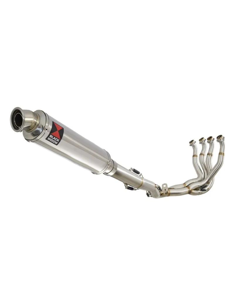 GSXR 1000 L2-L6 2012-2016 Decata Ligne complète + Silencieux Rond en Inox 350mm